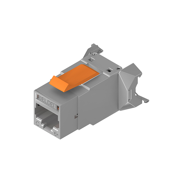 INDUS REVCONN CAT6 JACK METAL