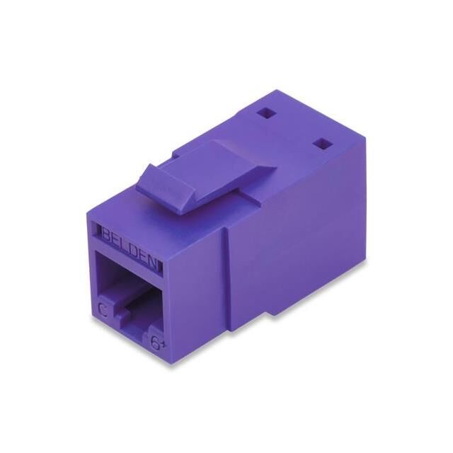 REVCONN CAT6+ JACK PURPLE