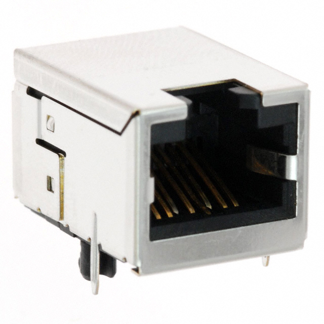 CONN MOD JACK 8P8C R/A SHIELDED