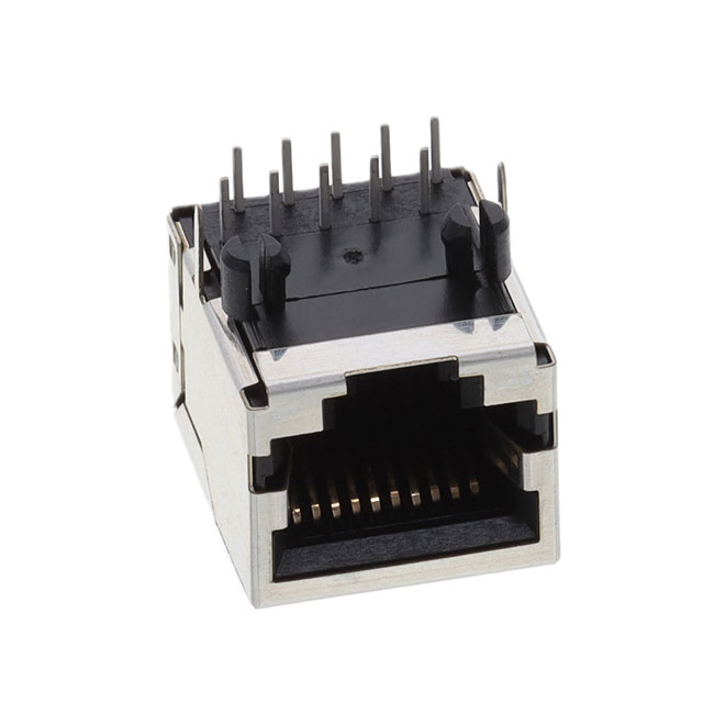 CONN MOD JACK 10P10C R/A SHLD