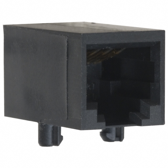CONN MOD JACK 6P6C R/A SHIELDED