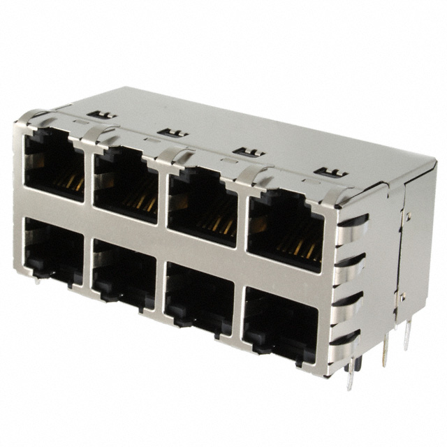 CONN MOD JACK 8P8C R/A SHIELDED