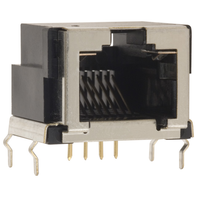 CONN MOD JACK 8P8C R/A SHIELDED