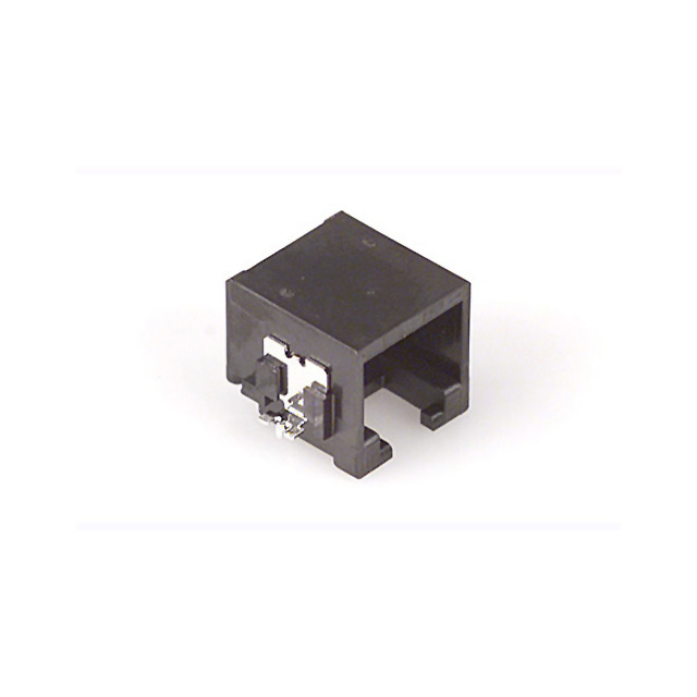 CONN MOD JACK 6P4C R/A UNSHLD