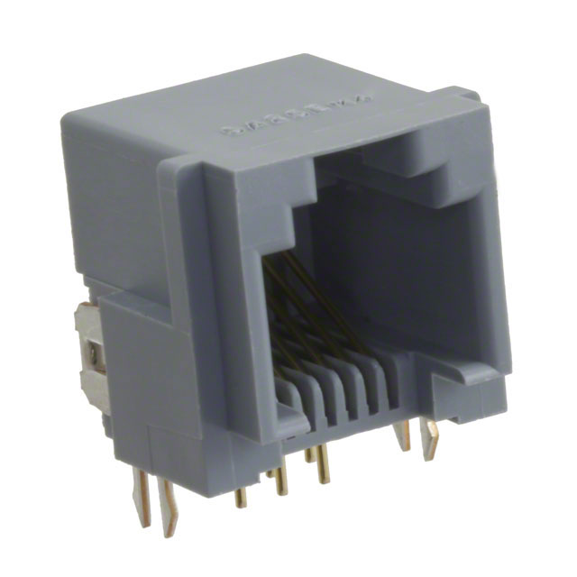 CONN MOD JACK 6P6C R/A SHLD