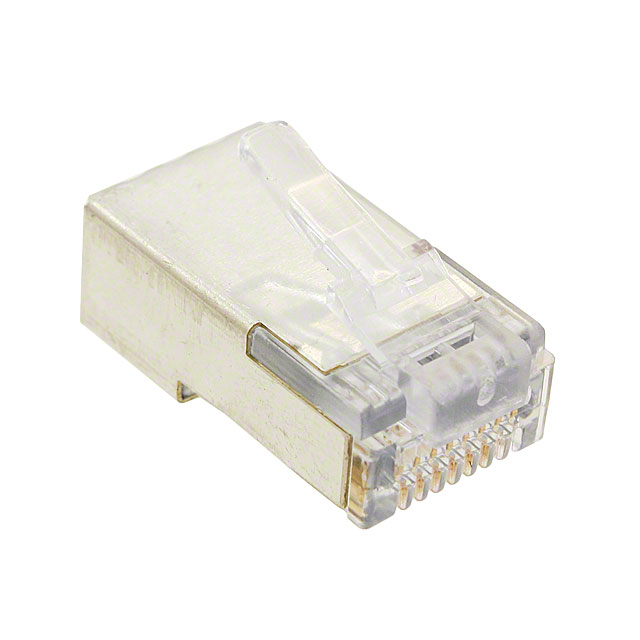CONN MOD PLUG 8P8C SHIELDED