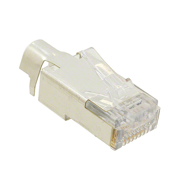 CONN MOD PLUG 8P8C SHIELDED