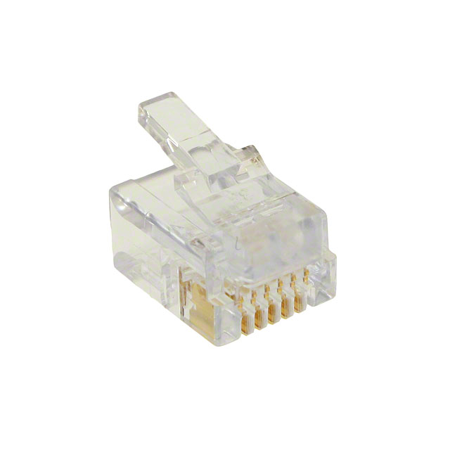 CONN MOD PLUG 6P6C UNSHIELDED