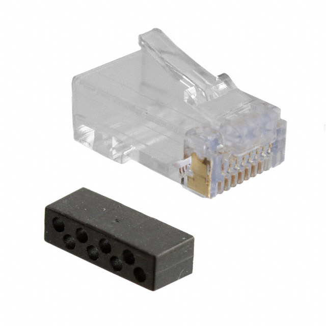 CONN MOD PLUG 8P8C UNSHIELDED