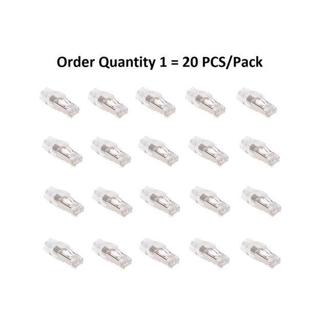 RJ45 CAT8 SHIELDED PLUG 8P8C