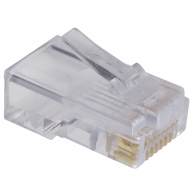CONN MOD PLUG 8P8C UNSHIELDED