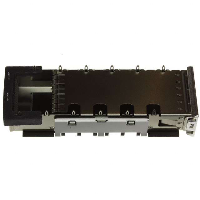 CONN XFP CAGE W/HSINK PRESS R/A