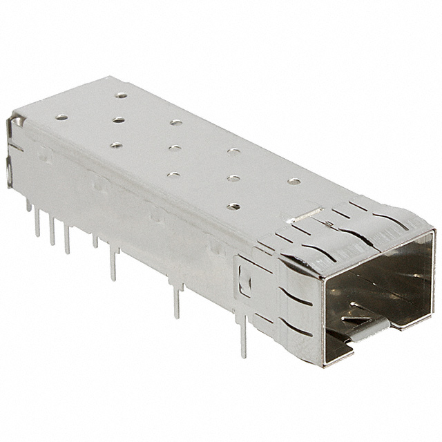 CONN SFP+ CAGE SLD R/A