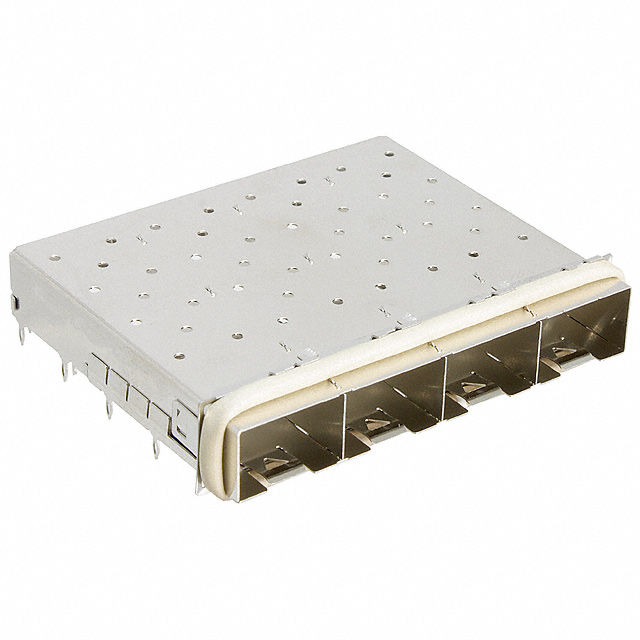 CONN SFP+ CAGE 1X4 PRESS-FIT R/A
