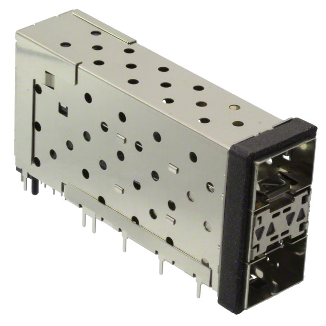 CONN SFP RCPT W/CAGE 2X1 40P R/A