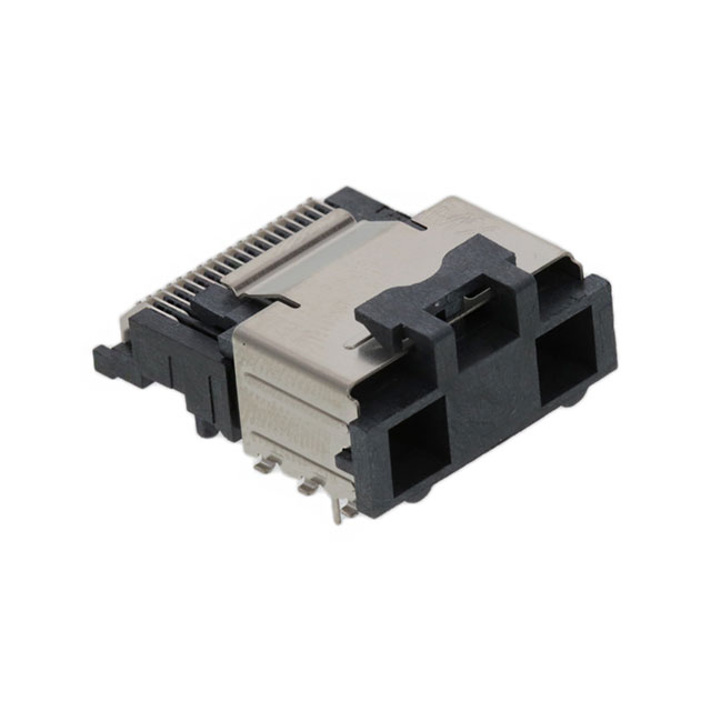 CONN MINI SAS RCP 36P SLD RA SMD