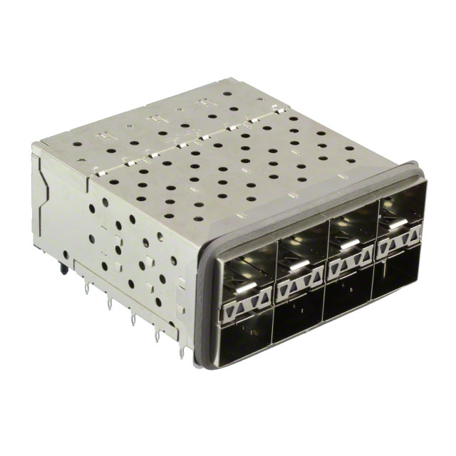 CONN SFP+ RCP W/CAGE 2X4 160P RA