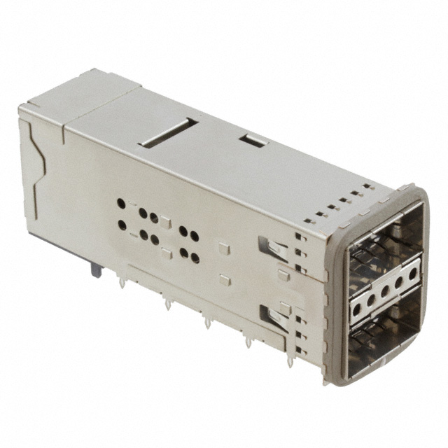 CONN QSFP+ RCP W/CAGE 2X1 76P RA