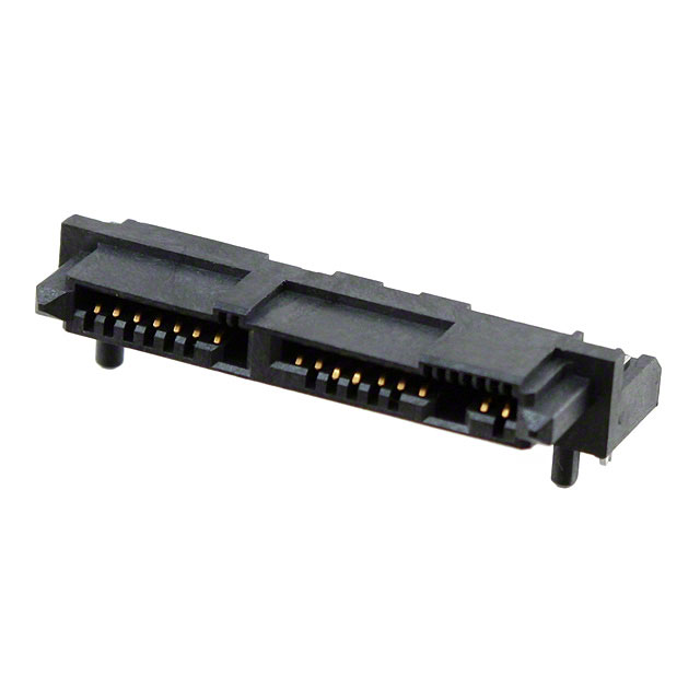CONN MICRO SAS RCPT 25P SLD RA