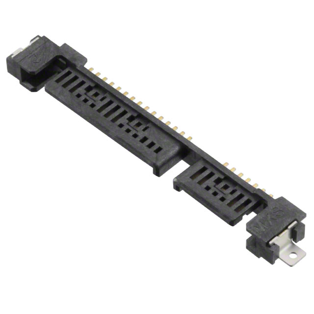 CONN SATA PLUG 22POS SLD R/A SMD