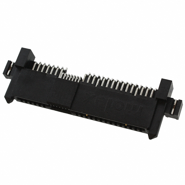 CONN SAS RCPT 29POS SLD R/A SMD