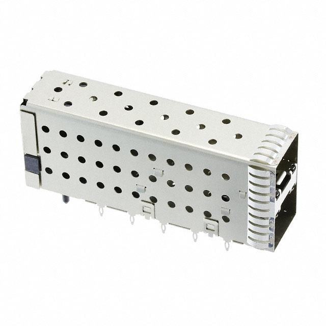 CONN SFP+ RCPT W/CAGE 2X1 40P RA