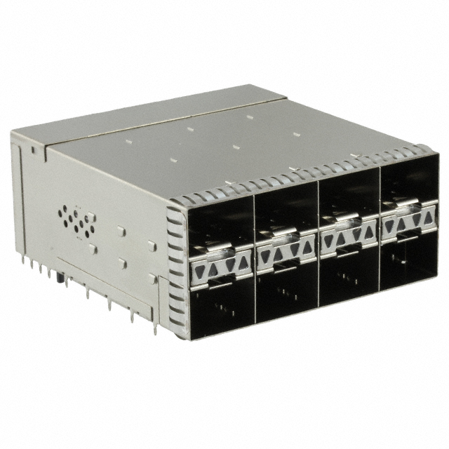 CONN ZSFP+ RCPT CAGE 2X4 160P RA