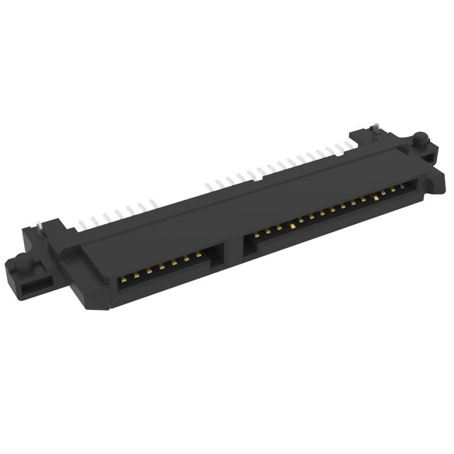 CONN SATA RCPT 22POS SLD R/A SMD