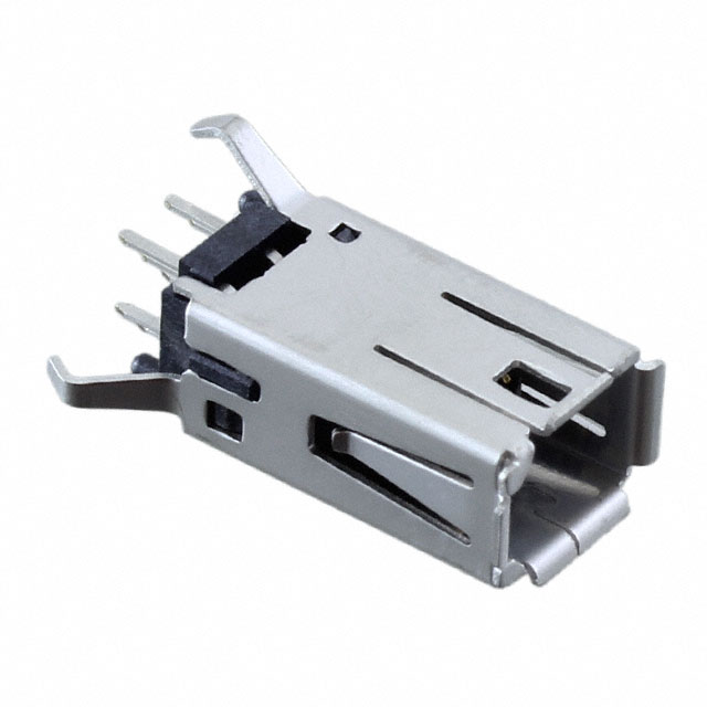 CONN IND MINI I RCP 8POS SLD PCB