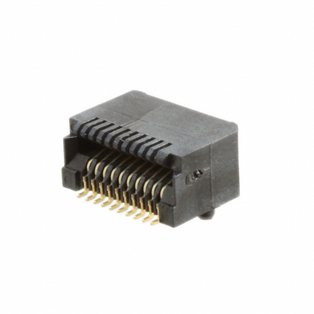 CONN SFP RCPT 20POS SLD R/A SMD