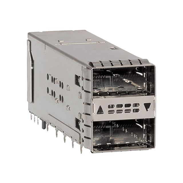 CONN ZQSFP+ RCPT CAGE 2X1 76P RA