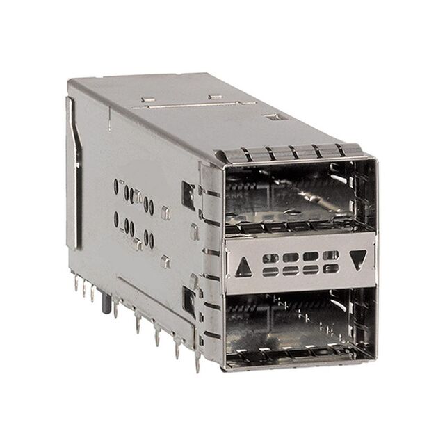 CONN ZQSFP+ RCPT CAGE 2X1 76P RA