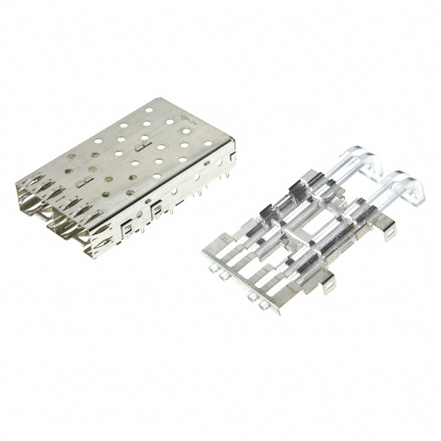 CONN SFP CAGE 1X2 PRESS-FIT R/A