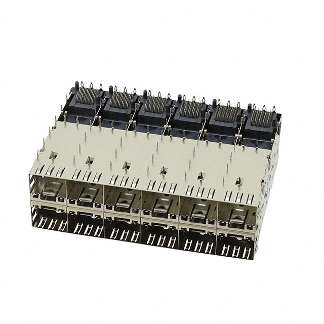 CONN SFP RCPT W/CAGE 2X6 240P RA