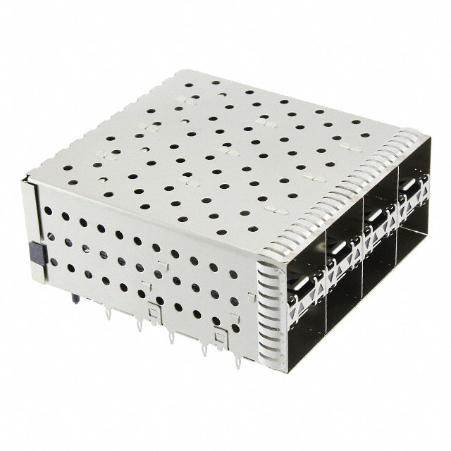 CONN SFP+ RCP W/CAGE 2X4 160P RA