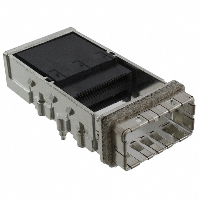 CONN CXP RCPT W/CAGE 84POS R/A