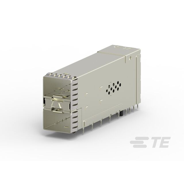 CONN ZSFP+ RCP W/CAGE 2X1 40P RA