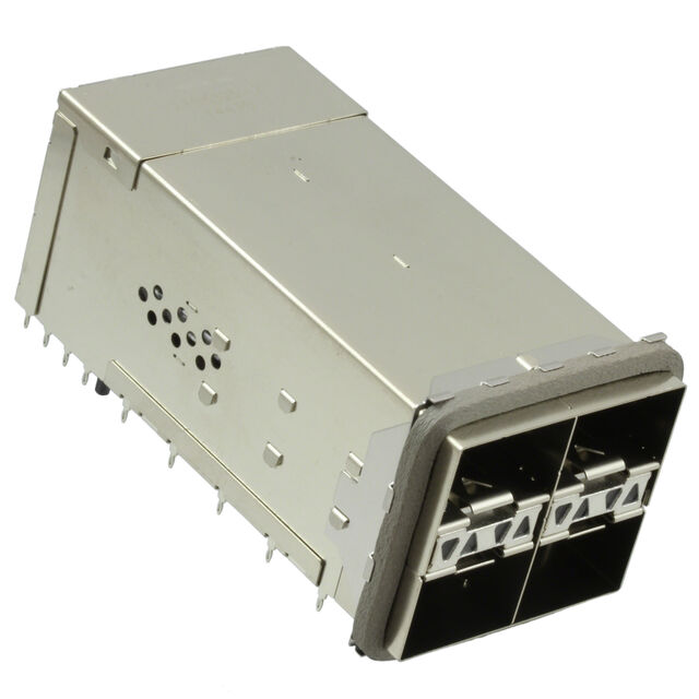 CONN ZSFP+ RCP W/CAGE 2X2 80P RA