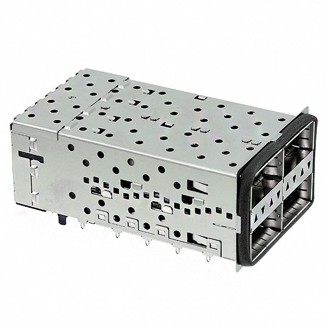 CONN QSFP+ RCPT CAGE 1X4 152P RA