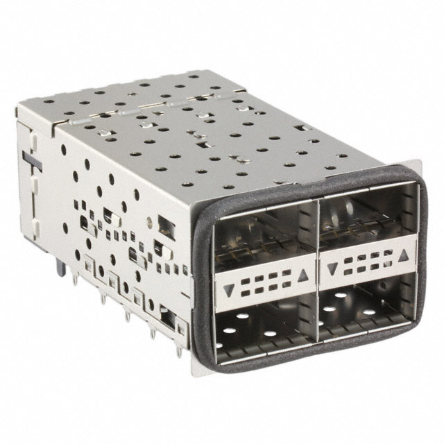CONN QSFP+ RCPT CAGE 1X4 152P RA