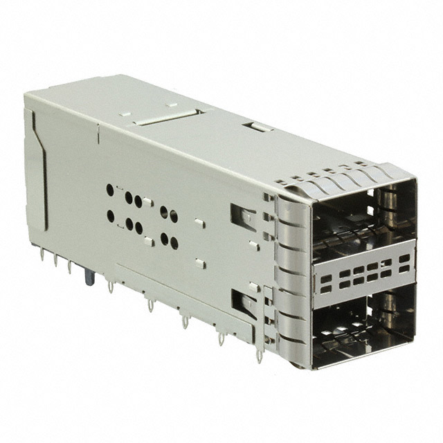 CONN ZQSFP+ RCPT CAGE 2X1 76P RA