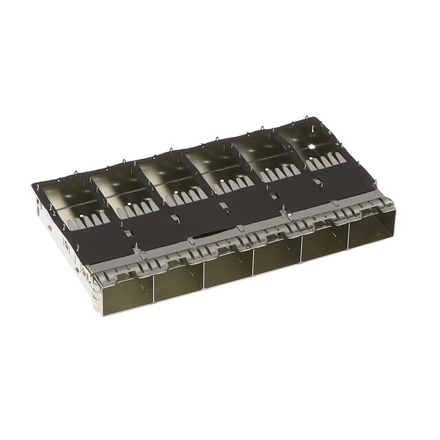 CONN ZSFP+ CAGE 1X6 PRESSFIT R/A