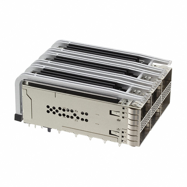 CONN ZQSFP+ RCP 2X3 HSNK 228P RA