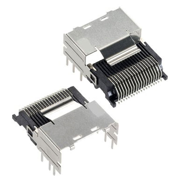 CONN MINI SAS RCP 36P SLD RA SMD