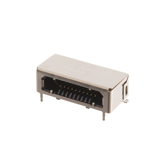 CONN MULTI-PURP RCPT 10P R/A SMD