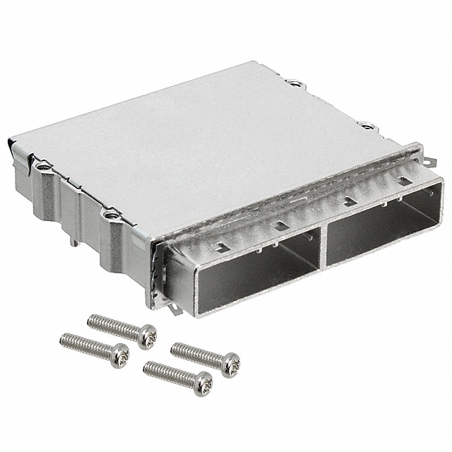 CONN MIN SAS CAGE 1X2 SLD RA SMD