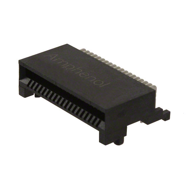 CONN QSFP RCPT 38POS SLD R/A SMD