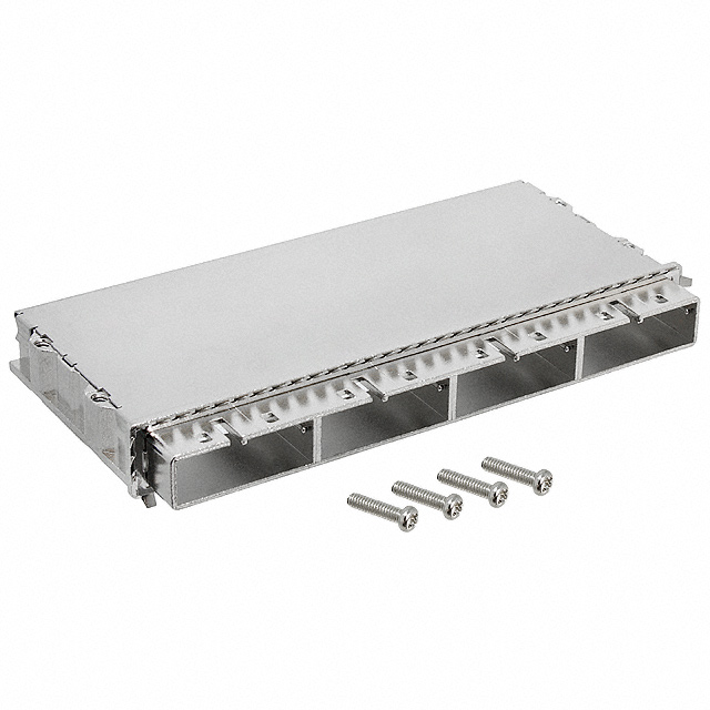CONN MIN SAS CAGE 1X4 SLD RA SMD
