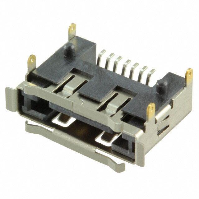 CONN SATA PLUG 7POS SLD R/A SMD