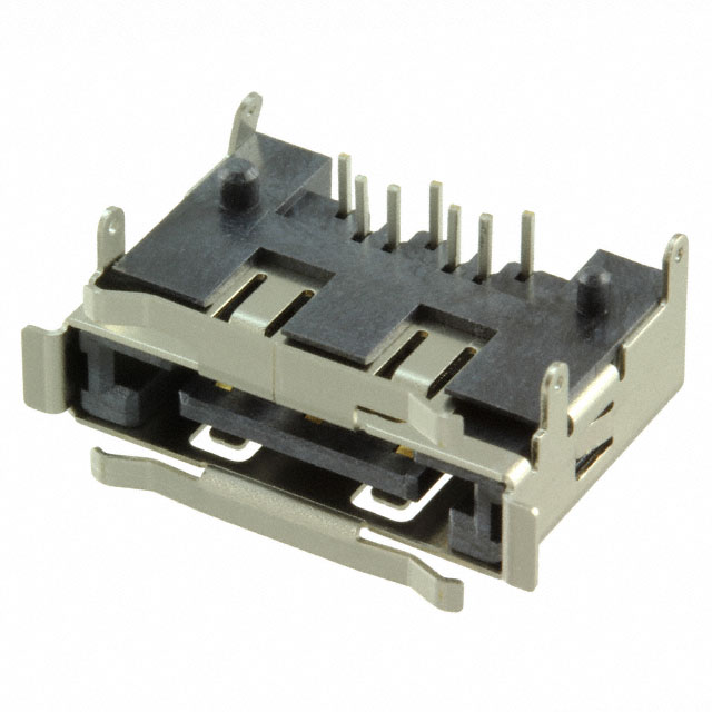 CONN SATA PLUG 7POS SLD R/A
